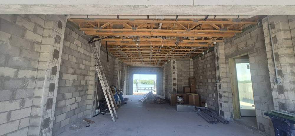 MMATGC framing work — Ground-level framing to waterfront